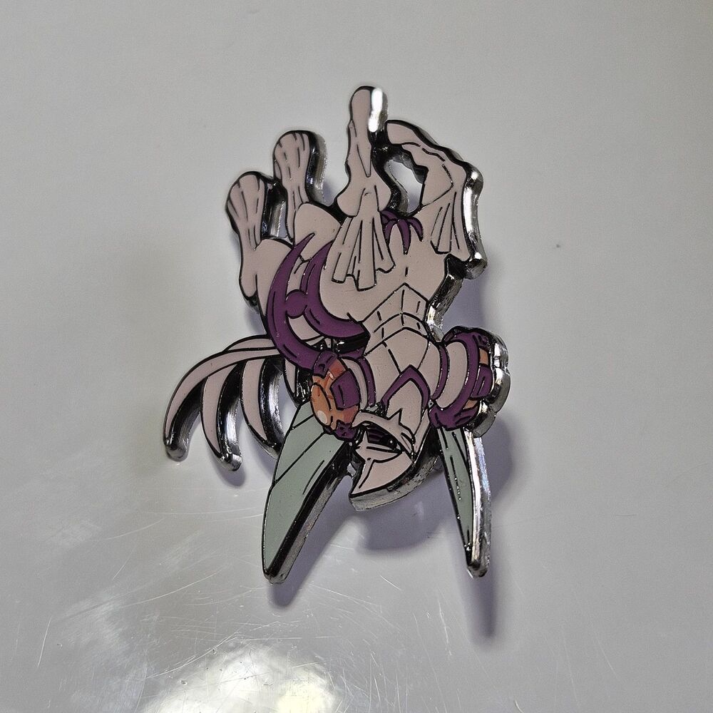 Pokemon Origin Forme Palkia Pin TCG Badge Accessories Silver Tone Pink Enamel - Picture 9 of 10